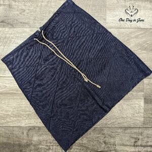 Tracy Evans Limited Juniors String Tie Denim Skirt Size 5